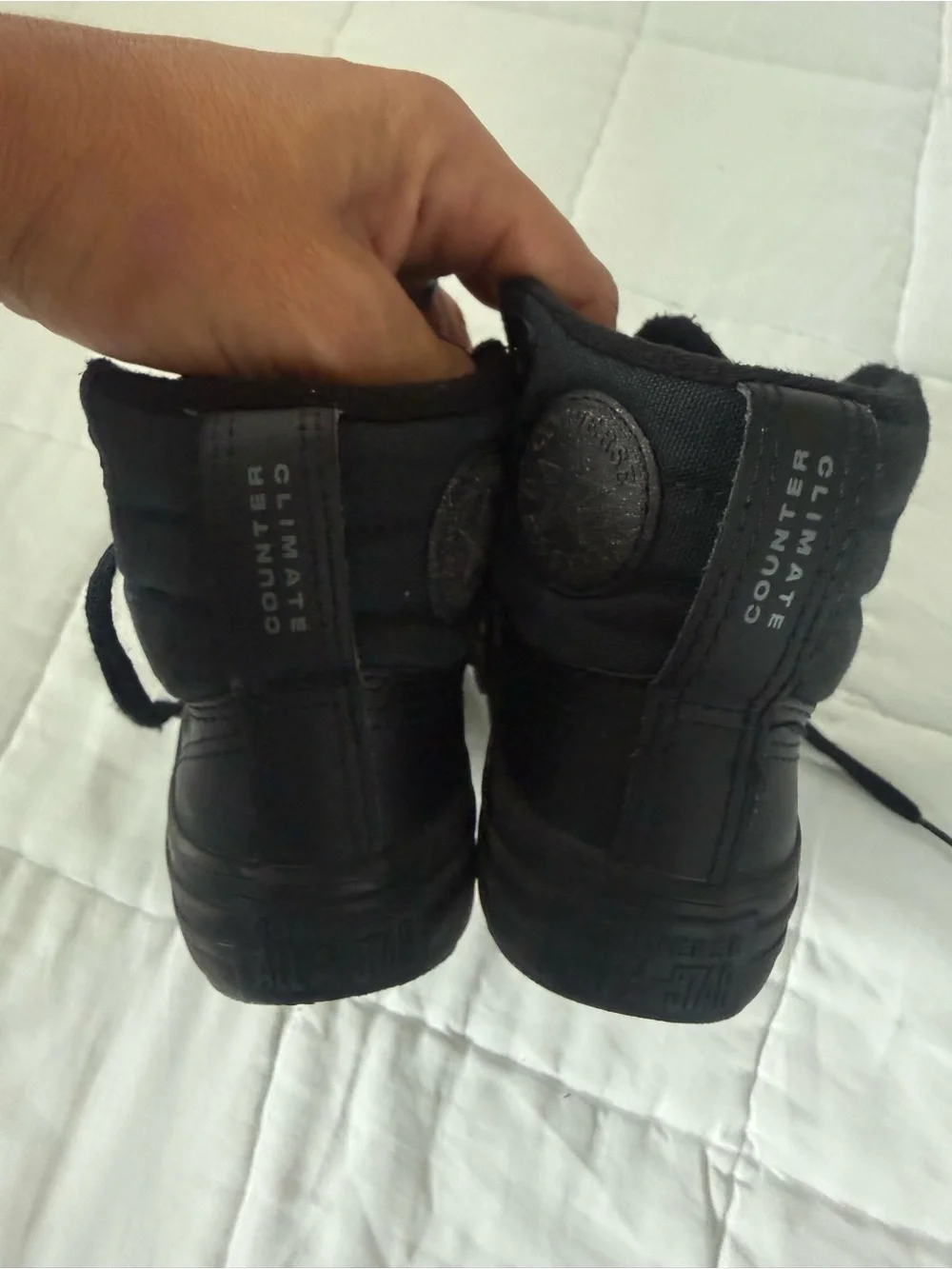 Converse Kids Black High-Top Sneakers